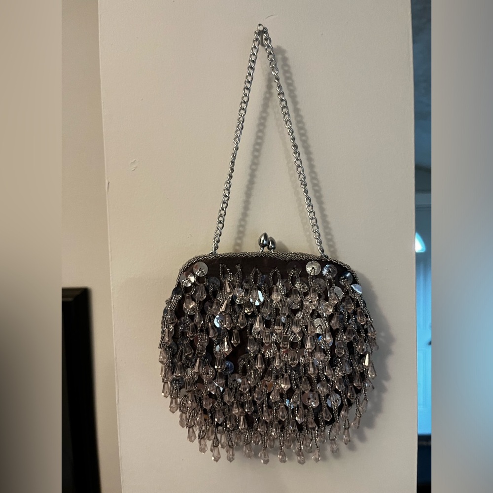 Vintage Beaded Clutch